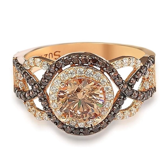 Brown Champagne Ring